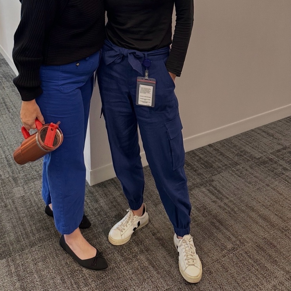 Alice + Olivia Royal Blue Joggers